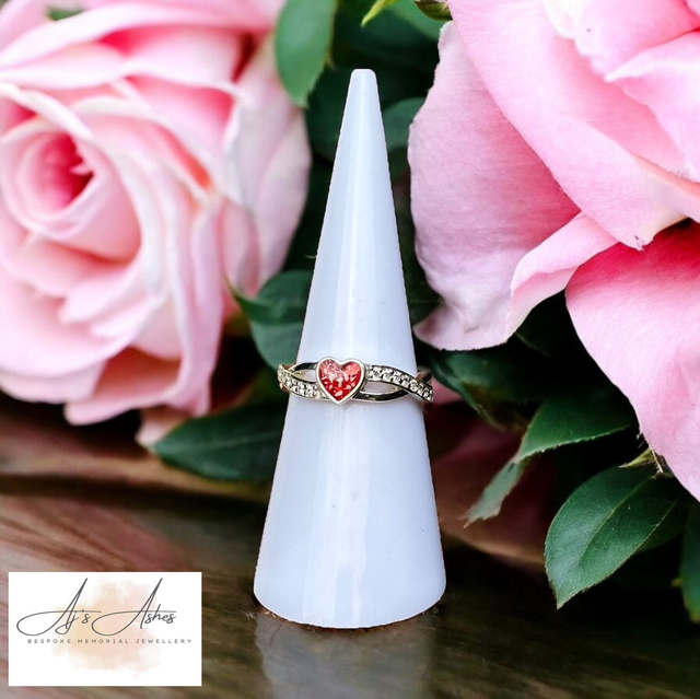 Hearts entwined ring