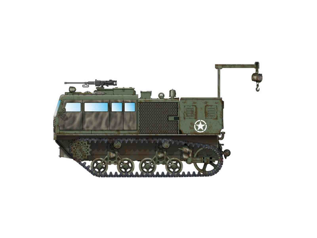 M4 High Speed Tractor 155-240mm Hobby Boss 82921 1/72