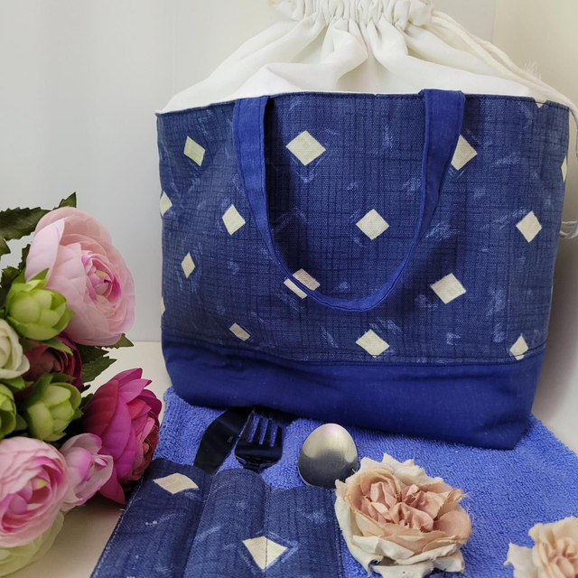 Lunch bag et range couverts /serviette
