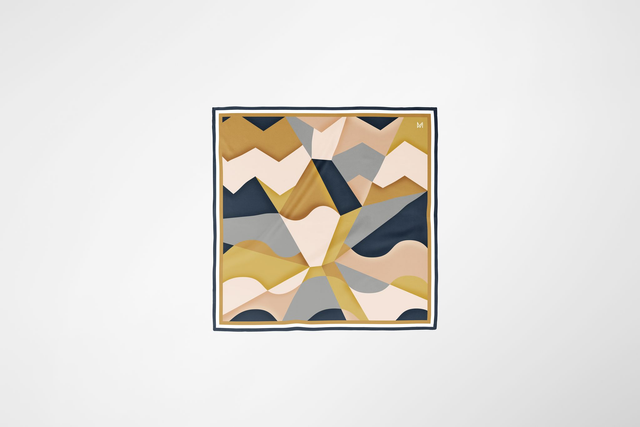 POCHETTE IN SETA "BENE/MALE" - ARTE IN SETA