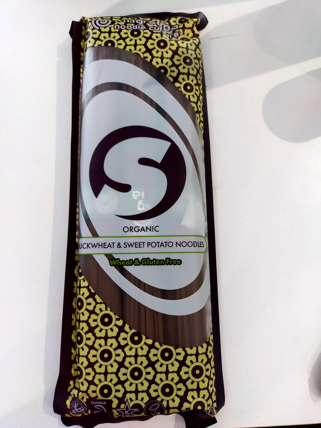 Sweet Potato &amp; Buckwheat Noodles 250g, Organic (King Soba) 52446