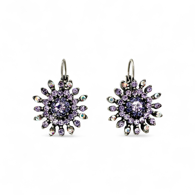 Ohrhänger STAR Violetmix