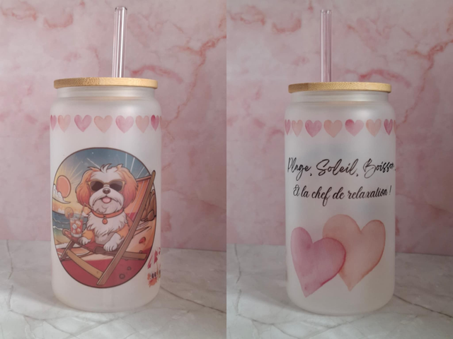 verre givré Amandine