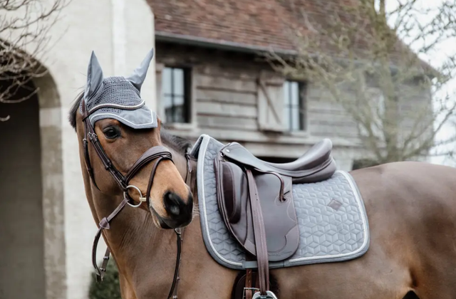 Tapis de selle Basic Velvet dressage Kentucky 