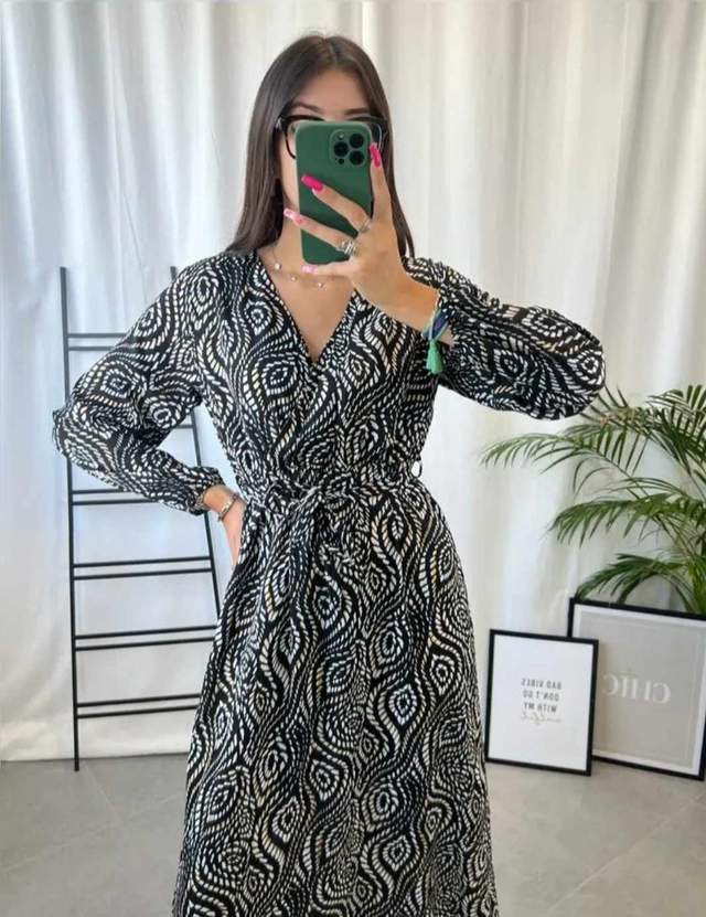 ROBE LONGUE IMPRIMEE  BELITA 