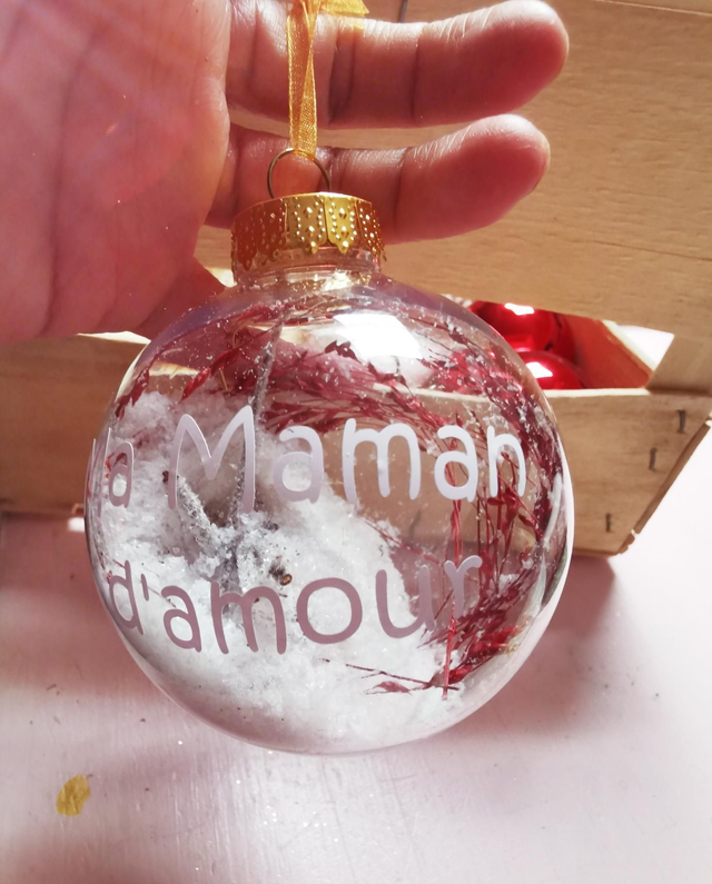 Boule &quot;maman d&#039;amour&quot; 