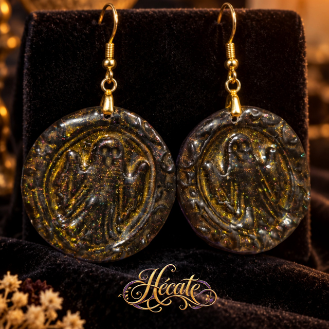Boucles d'oreilles Fantôme