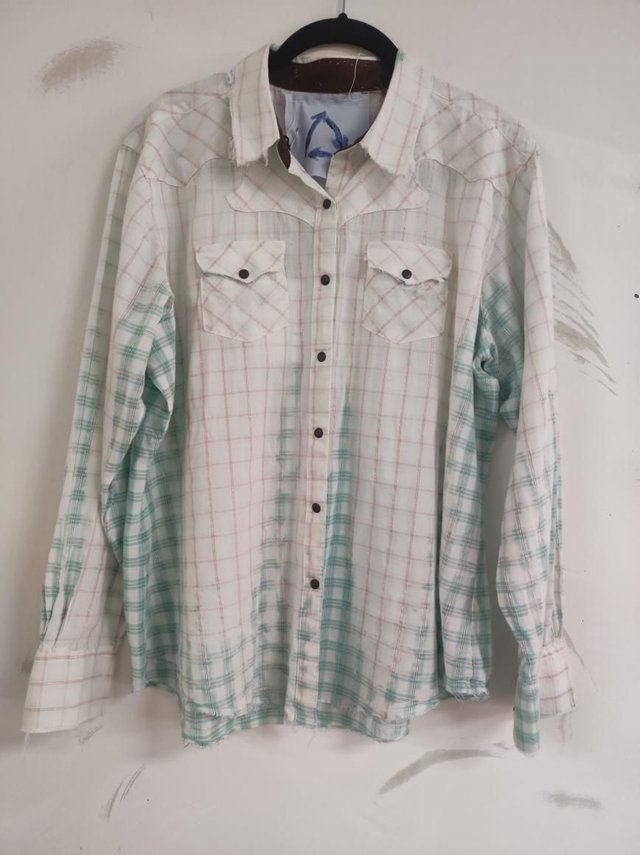 Reworked tartan shirt 