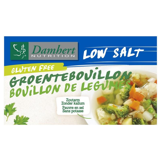 Damhert - Groentebouillon Natriumarm/glutenvrij