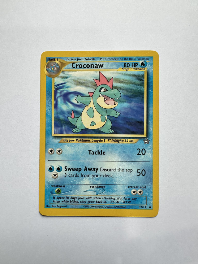 Croconaw - Neo Genisis 