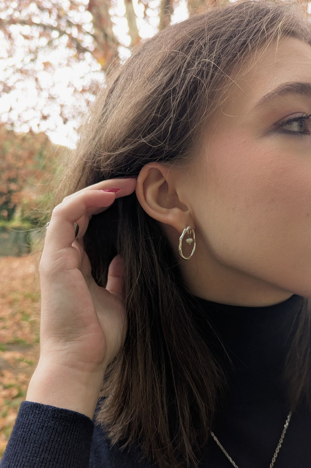 Boucles d'oreilles organiques Drosera