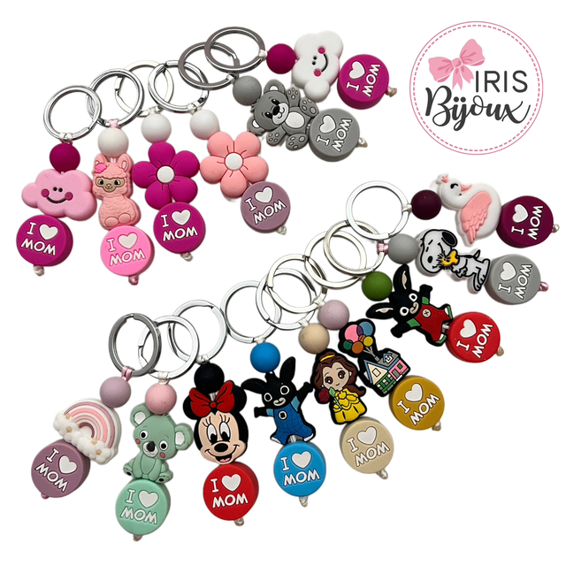 Portachaivi I❤️MOM soggetti misti 