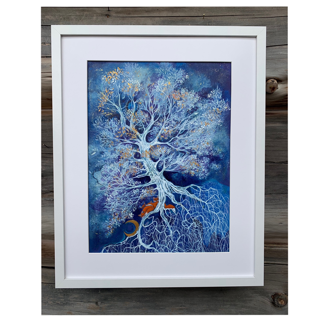 “Nuit” œuvre originale, pièce unique 