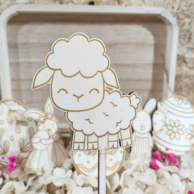 Décoration gâteau - MOUTON