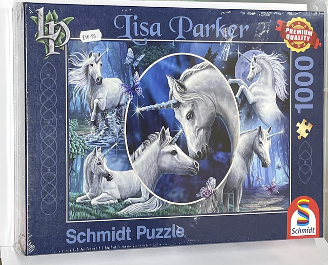 Lisa Parker Jigsaw Puzzle - Sacred Love Unicorn