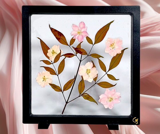 Petit Cadre a Posé 18 x 18 🌺 &quot;Bouquet d&#039;Art&quot;