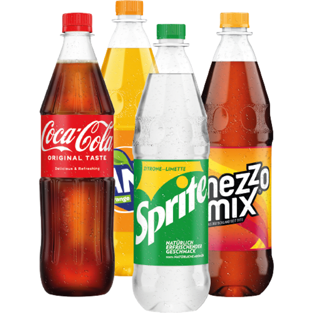 Cola/Zero/Fanta/Sprite/Spezi