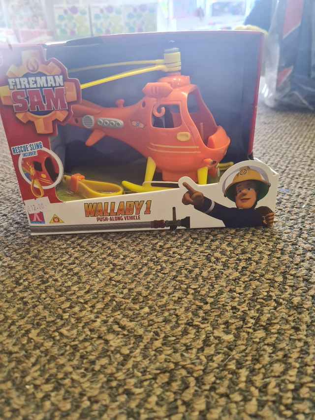 FIREMAN SAM VEHICLE WALLABY 1