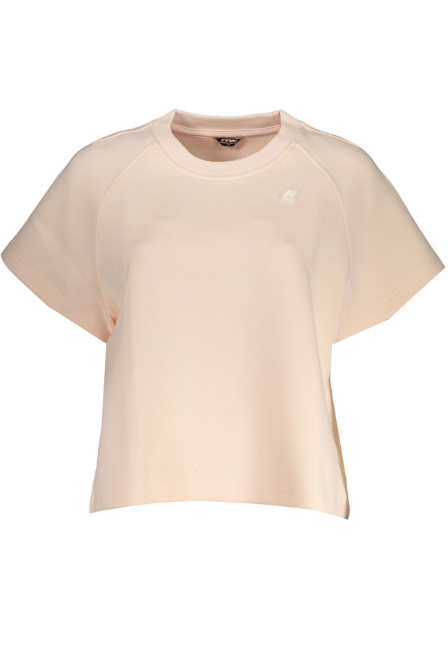 K-WAY T-SHIRT MANICHE CORTE DONNA ROSA