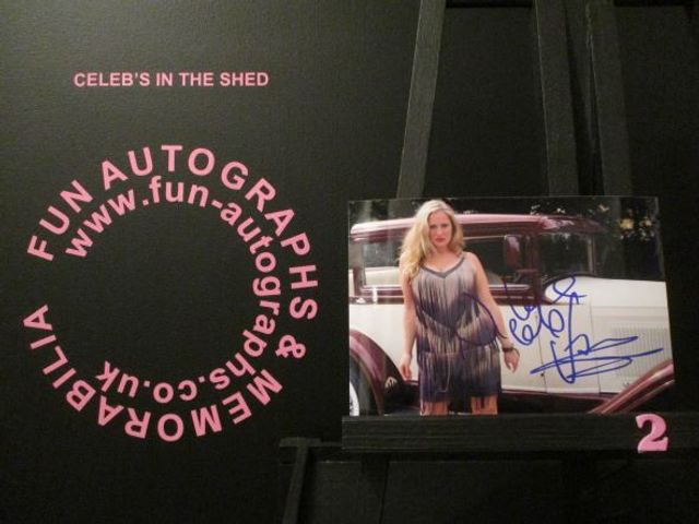 Nicole Faraday Authentic Autographed 6x4 Our Facing Photograph (H2)