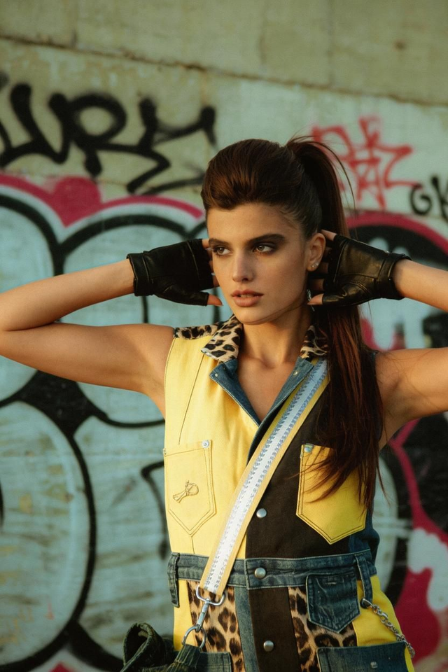 Vestito a Gilet Patch