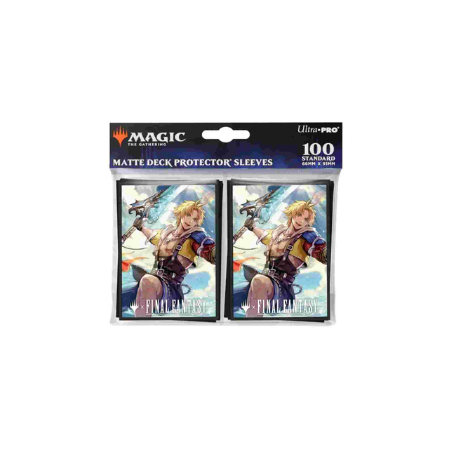 Magic Final Fantasy "Tidus" 100 Matte Deck Protector Art Sleeves - Ultra Pro 