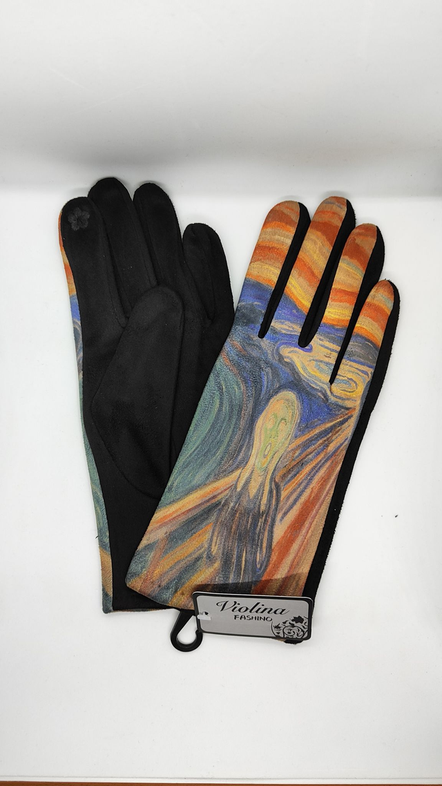 Guanti Urlo di Edvard Munch