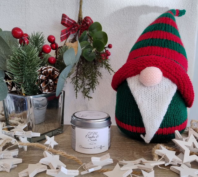 Cinnamon & Saffron small tin