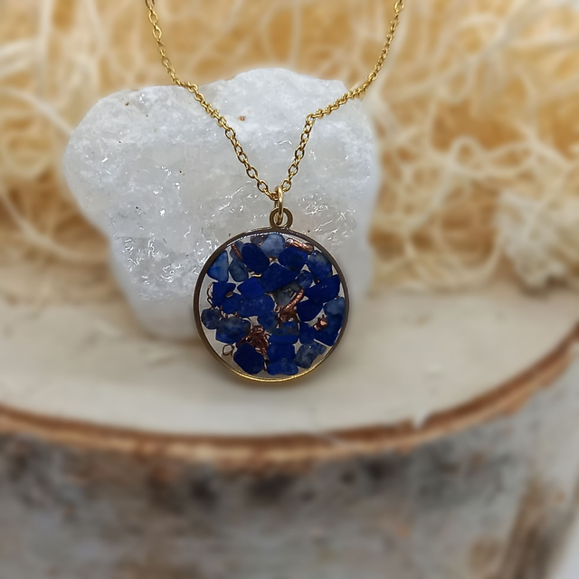 Pendentif "Lapis-Lazuli"