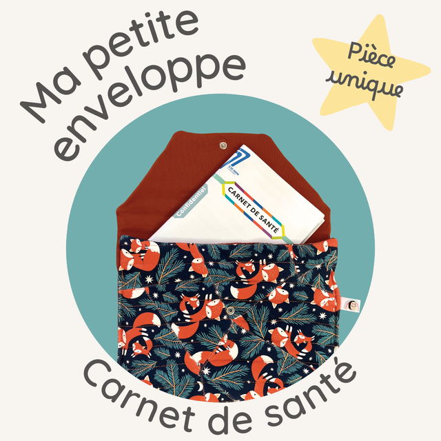 Ma petite enveloppe version patchwork - Pièce unique