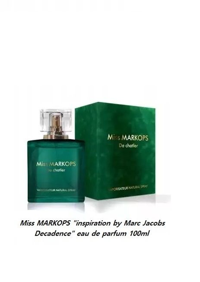 Miss MARKOPS " inspiration by Marc Jacobs Decadence " eau de parfum 100ml