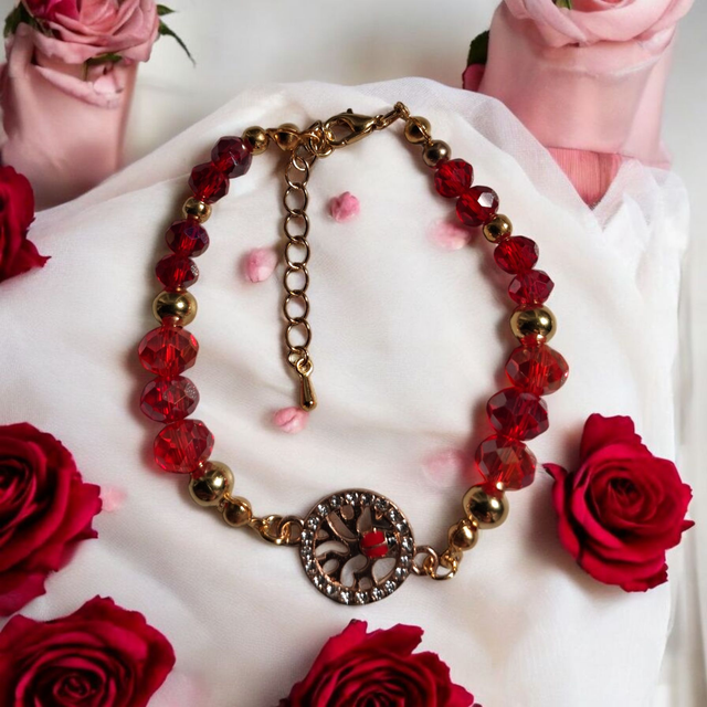 Bracelet Femme perles de Cristal – Modèle Unique