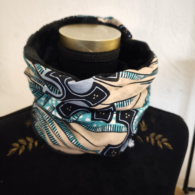 Snood bleu ciel 