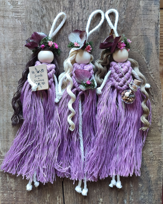 Poupée de sortilège Lilas