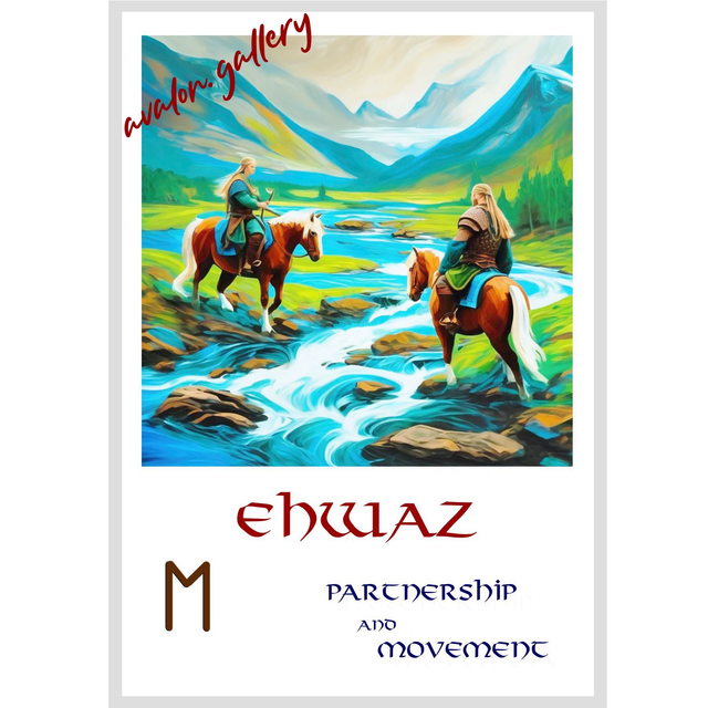 43. Ehwaz - Partnership and Movement