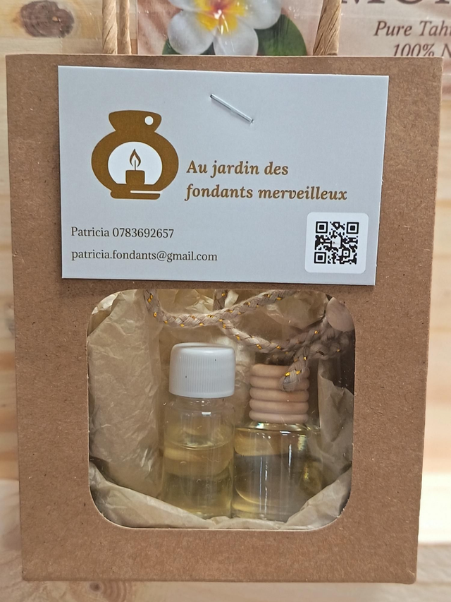 Ambiance voiture Monoï + sa recharge 