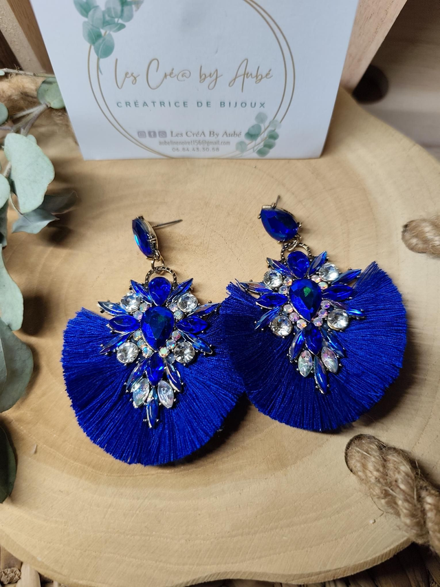 BO BIG BOHEME DIAM'S/ BLEU ROI 0000656