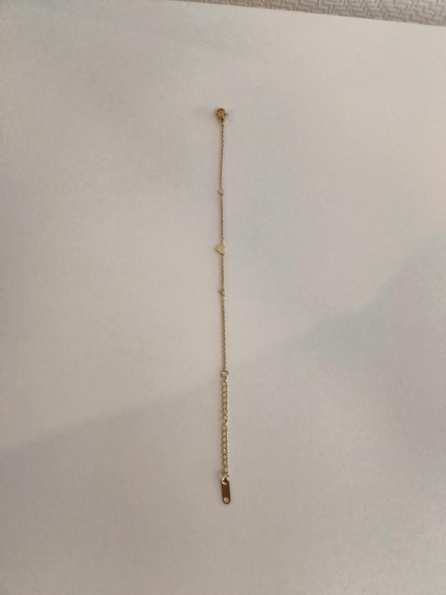 Hartjes fijn goudkleurig