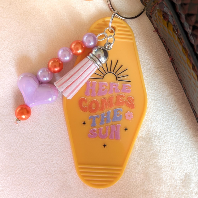 'Here Comes The Sun' - Keyring