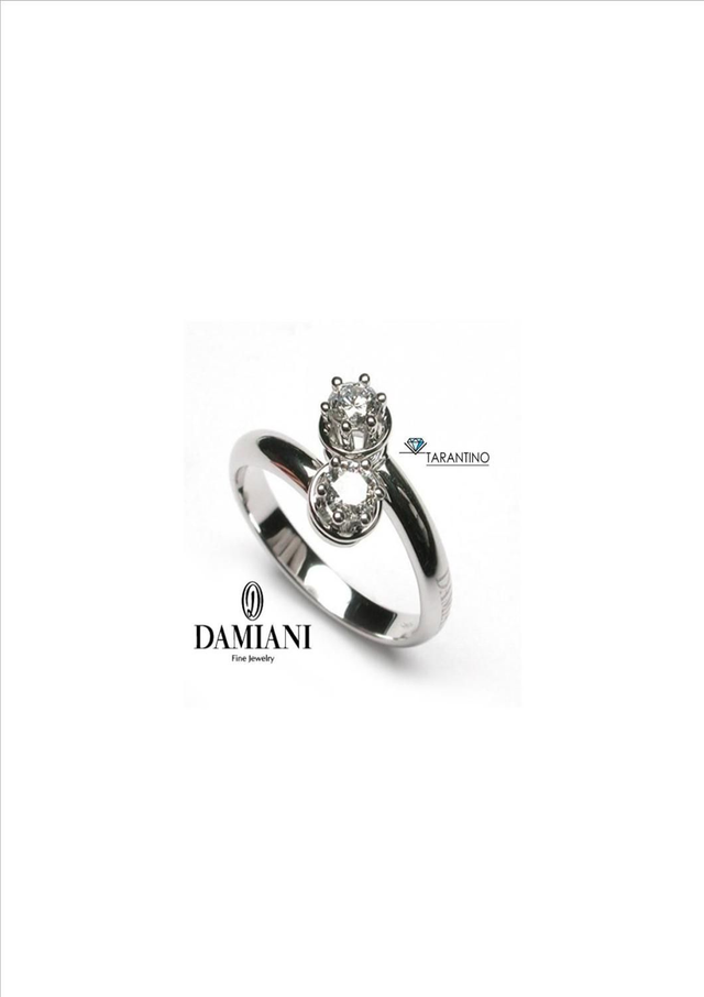 DAMIANI ANELLO ORO BIANCO MINOU CONTRARIÉ