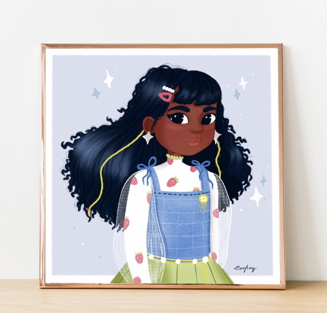 La fille aux fraises 