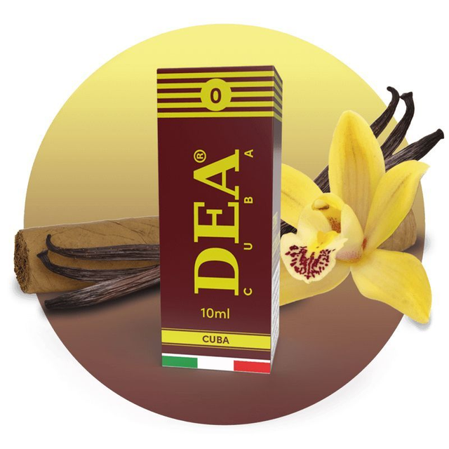 DEA Cuba Liquido pronto 10ml 0mg EAN8053676027033