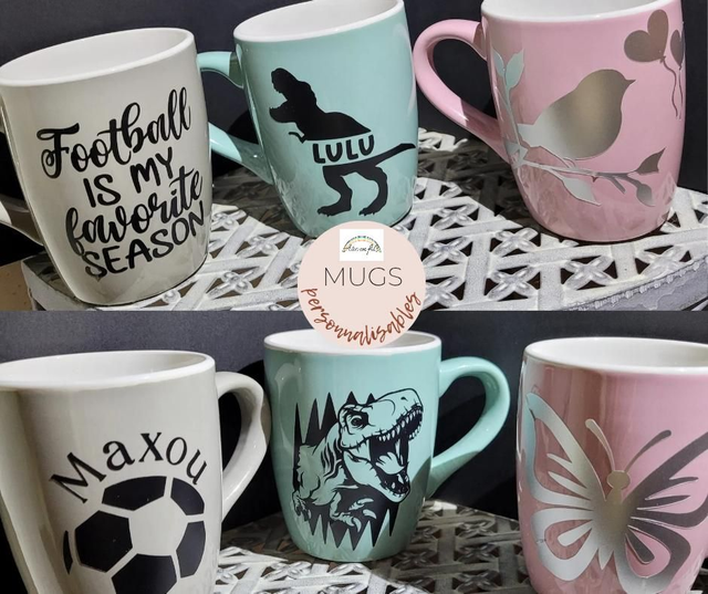 Mug personnalisé vinyle 