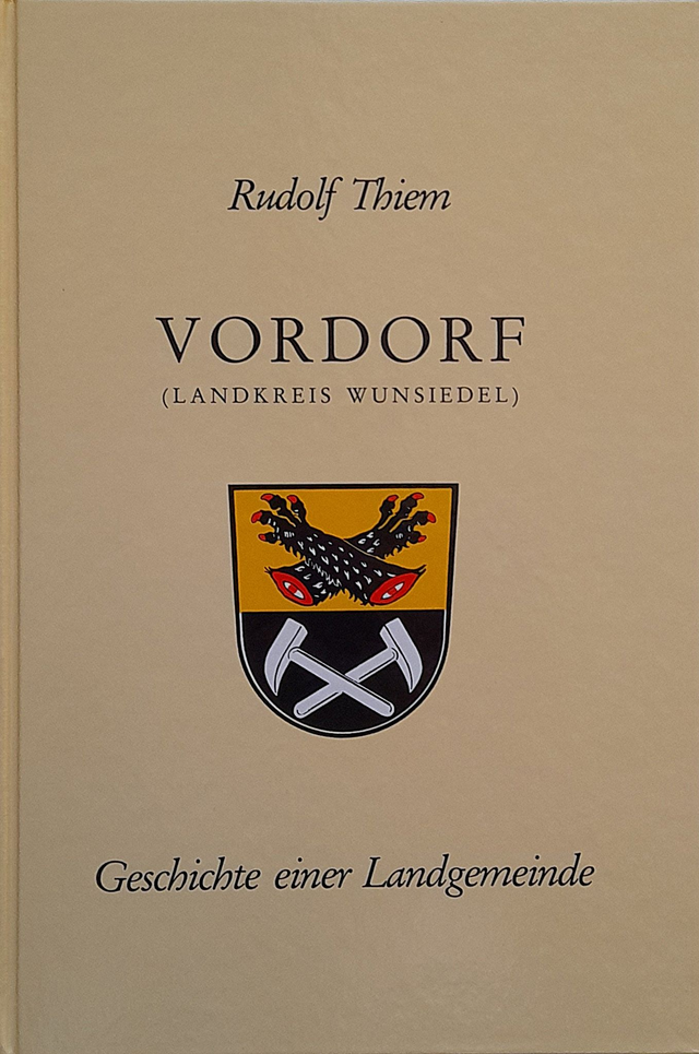 Vordorf - Geschichte einer Landgemeinde