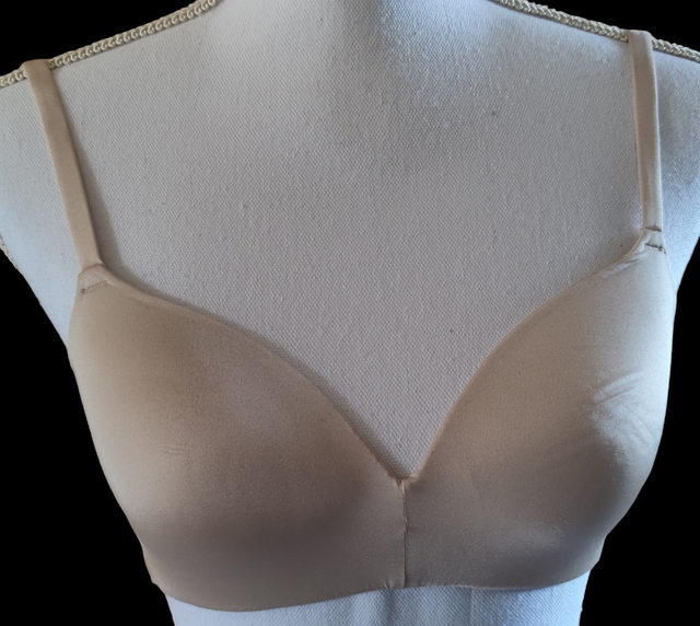 Soutien-gorge avec coque sans armature beige 85C (Lauma Lingerie) 