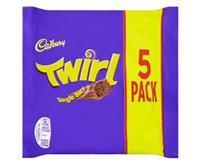 Cadbury Twirl 5 pack  5 x 21.5g