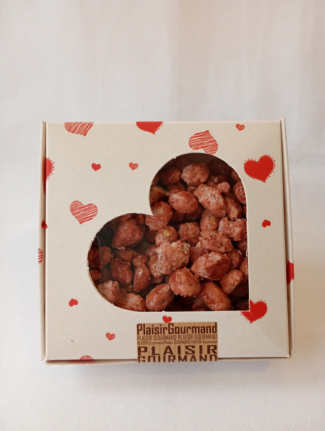 Mini COEUR Cacahuètes Caramélisées - 150 grs