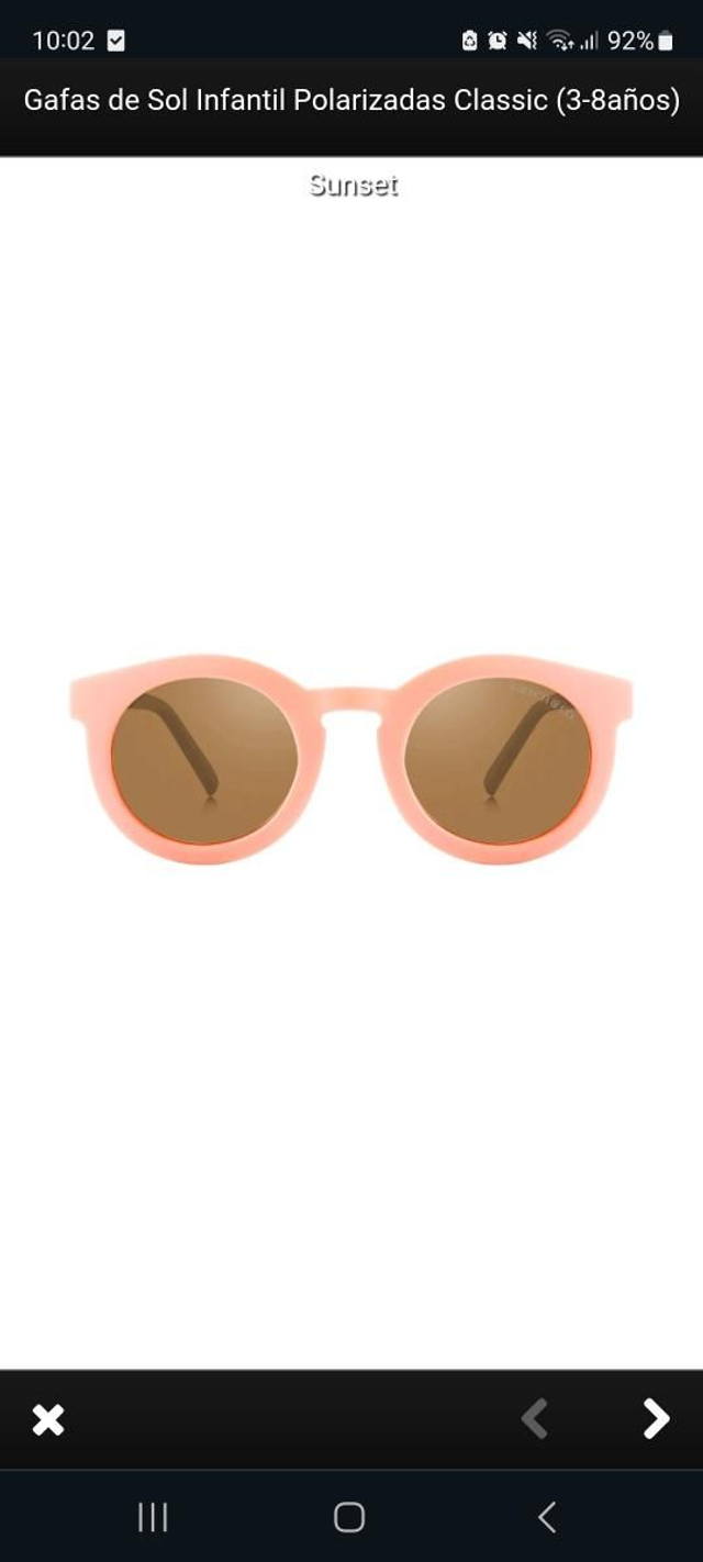 Gafas de sol polarizadas Grech&amp;co sunset 18m-8años