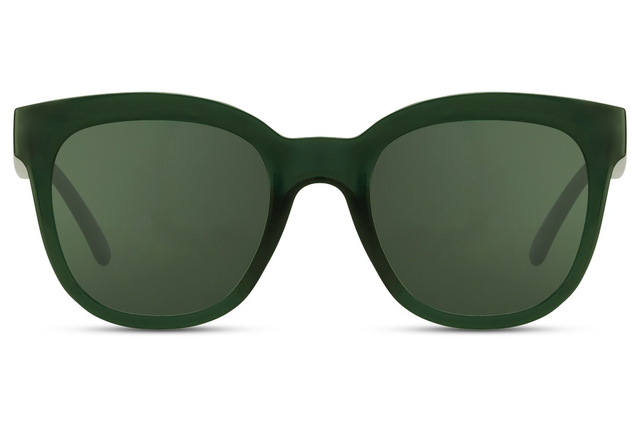 AMORE Lunettes de Soleil Vert/Vert