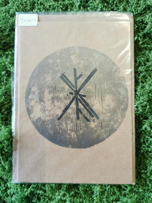 Poisson carte postale 